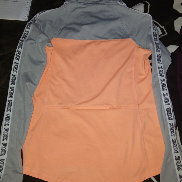 PINK Victoria's Secret Half-Zip Pullovers - Peach and Purple Both Smalls - Picture 8 of 12